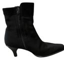 Stuart Weitzman  Boots Womens 6M Black Nylon GoreTex Ankle Booties Neutral Photo 5