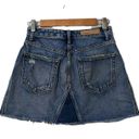 GRLFRND Eva button fly denim skirt size 25 Photo 1