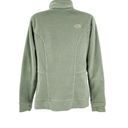 The North Face  Fleece Jacket Zip Up Coat Sage Green Women's Small Photo 3