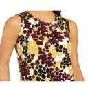 Kasper  Women's Dijon Sleeveless Smudge Dot Cami Black SzM Photo 3