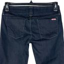 Hudson Jeans Hudson SZ 27 Carefree Jeans Low-Rise Straight Leg Pockets Dark Wash Blue *SAMPLE Photo 3