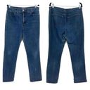 NYDJ  Women's High Rise Twiggy Slim Straight Jeans Blue Denim high rise Size 16 Photo 1