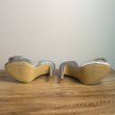 Audrey Brooke  silver heels size 7 Photo 4