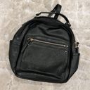 Mini Leather Backpack Black Photo 0