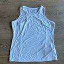 Brooks  Equilibrium Technology Women’s size large White and blue running tank top Photo 0