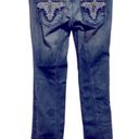 Antik Denim Y2K  EMBROIDERED BLUE JEAN PANTS 30 Photo 2