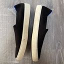 Rothy's  Mesh Honeycomb Knit Black Slip On Sneakers Photo 4