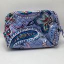 Vera Bradley  Light Blue Paisley Cosmetic Bag with Lining Photo 0