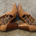 joe's jeans Joe's Suede Knotted Cutout Back Zip Ankle Boots size 10 Photo 7