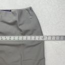 Ralph Lauren New  Collection Purple Label skirt womens 8 gray lined side zip Photo 2