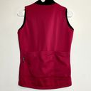 Pearl Izumi  Ultra Sensor Cycling Jersey Tank Top Zip Up Back Pockets Red Medium Photo 4