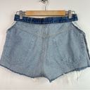 Levi's Vintage  505 Petros Redone Distressed Ripped High Rise jean shorts women 29 Photo 10