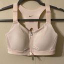 Nike New NWT  Dri-Fit Alpha High Support Padded Sports Bra Size XS Soft Pink Photo 0