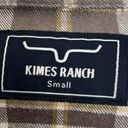 Kimes Ranch  plaid flannel small shirt small Photo 2