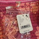 Free People  Womens Poppy Strapless Smocked Floral Printed Tube Top Size S Pink Photo 8