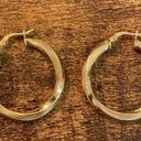 Twisted Vintage 18KGP/BZ Dolce Vita DV  Gold Hoops Photo 1