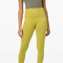 Lululemon  Align Pant 25" in Yellow Pear size 8 athletic leggings high rise yoga Photo 10