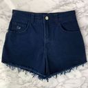 Gloria Vanderbilt  Dark Blue Custom Cutoff Shorts 4 Photo 4