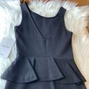 ZARA  Trafaluco Collection Black Peplum Bodycon Dress Size XS Photo 12