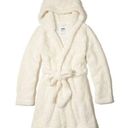 Gilly Hicks Hollister |  White Sleep Sherpa Robe with Ears on Hood Size XS/S Photo 0