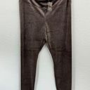 J.Jill  Women's Velour Pull On Leggings Mocha Latte Size M P Photo 0