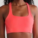 Free People Movement Womens Never Better Racerback Bra Size M Neon Coral Photo 10