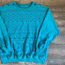 Vintage Aztec Sweater Size M Photo 0