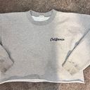 John Galt California Crop Sweatshirt Photo 0