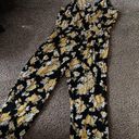 Love Tree yellow floral jumpsuit size 2X Photo 0