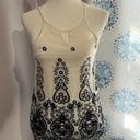 Sweet Rain Floral Eyelet Sleeveless Top Photo 0