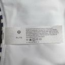 Lululemon Seersucker Skimpy Mid Rise Bottom NWT Size XL (Stripped White Blue) Photo 8