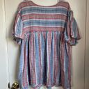 Free People Summer nights striped dress boho western bohemian lagenlook Photo 9