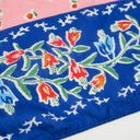 Givenchy Vintage  Paris Pink & Blue Floral Scarf Wraps Photo 4