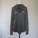 Z By Zella Gray Hooded Women’s Sport Exercise Pullover Zipper Athletic Top XL Photo 3