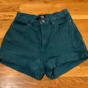 BDG Mom High Rise Shorts Teal Photo 0