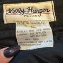 Harper Vintage Kelly  Petites Gray 100% Wool pants  Slacks size 14 Photo 3