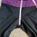 Ideology Black & Pink Fleece Lined Activewear Leggings   Size Medium Photo 3