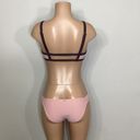 PilyQ New.  blush/pink, brown, mint bikini. D-cup top/ S-bottom. Normally $168 Photo 4