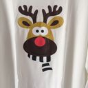 Reindeer Christmas Shirt, XL White Photo 3