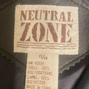 Natural zone Leather Looking Skirt Size L 13/14 Photo 3