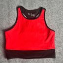 Flirtitude  Women's Workout Out Athleisure  Active Sports Bra Top  With Mesh Sz L Photo 6