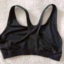 Nike Black White Logo Women’s Sports Bra Photo 2