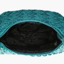 Kurt Geiger  Crochet Crossbody Bag Emerald Green Photo 4