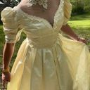 Jessica McClintock 80s  Wedding Dress Cinderella Cottagecore Victorian Style NWT Photo 0