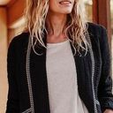 J.Jill NWT  Pure Jill Seersucker Black Jacket Size Small Photo 0