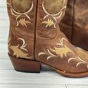 Shyanne  Women’s Western Floral Embroidered Leather Cowgirl Boots Size 7 Photo 9