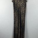 ALLSAINTS  Hera Leopard Print Satin Sleeveless Midi Slip Dress Medium Photo 13