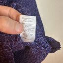 Talbots Purple Blue Merino Wool Blend with Side Zips Pullover Sweater sz medium Photo 7