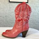 sbicca  Of California Women's NWT Cowgirl Boots 10 Heeled Pink Photo 1