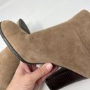 BCBGeneration  Kleina Bootie in Tan Suede Stacked Heel Back Zipper Size 6.5 Photo 7